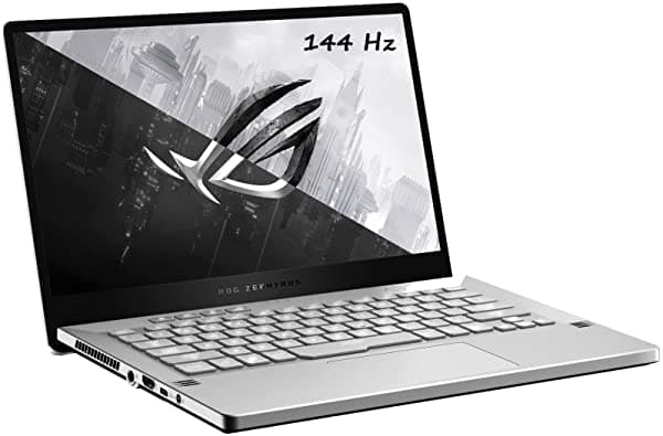 Asus Rog Zephyrus 14 Pulgadas 144Hz Nivel Ips (100% Dci-P3) Portátil Para Juegos - Ryzen 9 5900Hs - Rtx 3060 Max-Q - 16Gb Ram 3200Mhz - Ssd De 1Tb - Wi-Fi 6 - Bluetooth 5.1- Teclado Retroiluminado Blanco - Alfombrilla De Ratón Twe GA401QM