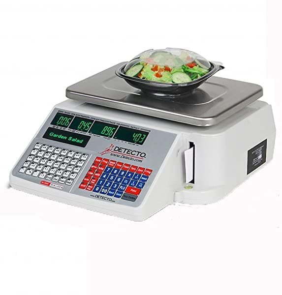Detecto Dl1030 Deli Escala Integral Impera 30 Lb. X 0.01 Lb.