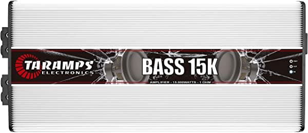 Taramps Bajo 15K 1 Ohm 15000 W Clase D Mono Amplificador Bass 15k