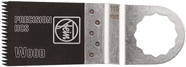 Fein 63502119032 - Hojas De Sierra De Precisión Con Doble Fila De Dientes Japoneses Originales - Tipo 119 1-3/8" De Ancho 2" De Longitud Paquete De 25