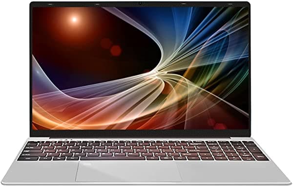 Vgke B15 - Portátil Con Windows 10 15.6 Pulgadas Full Hd 1920 X 1080 Ips 100% Srgb Intel J4125 De Cuatro Núcleos Lpddr4 De 12 Gb Ssd De 256 Gb Expandible De 1 Tb 4K Wifi Bt4.0 (Plata)