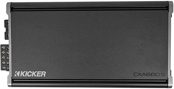 Kicker 46Cxa660.5 5 Canales 90 Vatios X 4 + 300 Vatios X 1 Amplificador 46CXA6605T