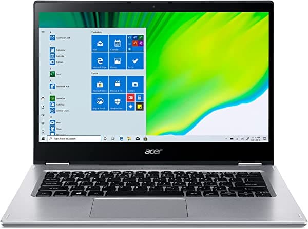 Acer Spin 3 Sp314-21-R56W 14" Touch 4Gb 128Gb Amd Ryzen 3 3250U X2 2.6Ghz Win10 Pure Plata