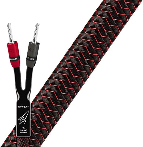 Audioquest Rocket 33 Cables De Rango Completo De Rango Completo 2.44M 2 Paquete ROCK338