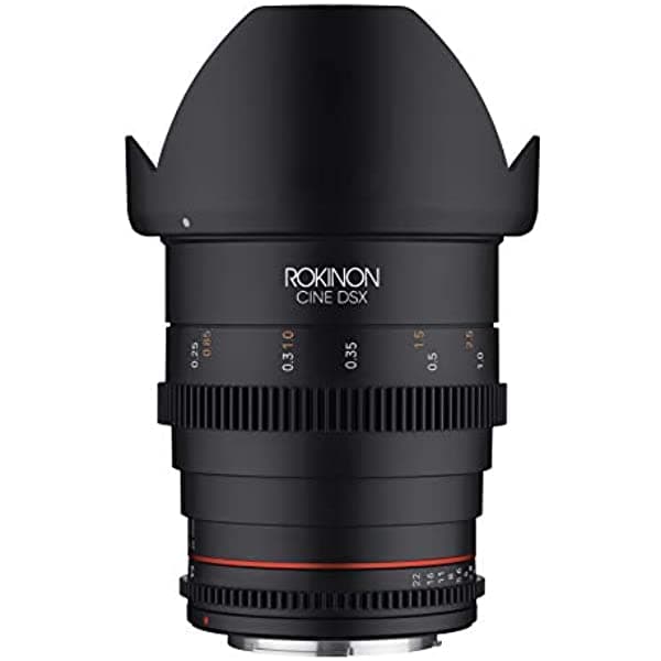 Rokinon 0.945 In T1.5 Cine Dsx Lente Gran Angular Cine De Alta Velocidad Para Canon Ef DSX24-C