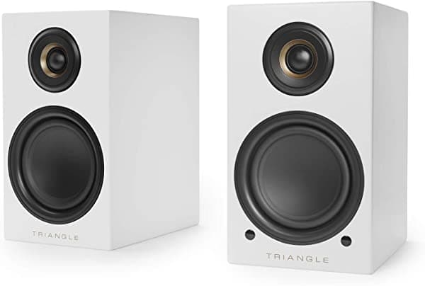 triangle Triángulo Ln01A Inhalmbrico Bluetooth Estantería Parlantes Blancos Par 25212