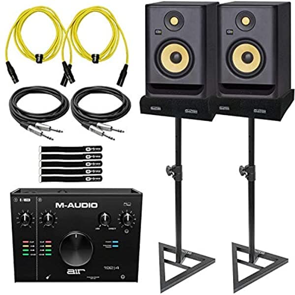 Clutch KRK Rokit RP5G4 4ta gen 5" activos monitor de estudio parlante par