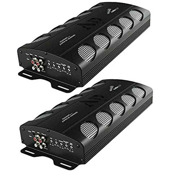 Audiopipe Apcle - Amplificador Mono De Audio Para Coche (1500 W Clase D 1 Ohmio 2 Unidades) APCLE-15001D