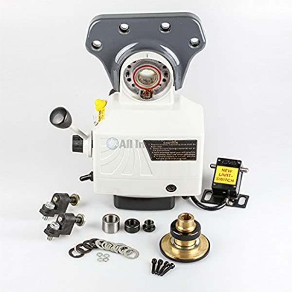 All Industrial Tool Supply Power Feed X-Axis 150 Lbs Torque Para Todo Tipo De Bridgeport Máquinas De Fresado 4 - 180 Rpm