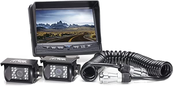 Rear View Safety Rvs-770614 - 213 De Seguridad De Visión Trasera Cámara De Vídeo Con 7-Inch Lcd (Negro)
