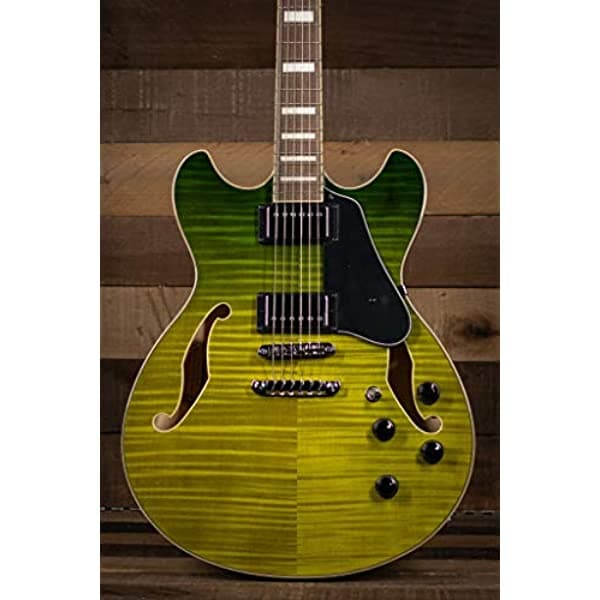 Ibanez AS Artcore AS73FM - Guitarra Eléctrica de Cuerpo Semihueco (Green Valley) AS73FMGVG
