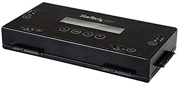 Startech.Com Borrador De Disco Duro De 4 Bahías Para Sata De 25" Y 35" - Lcd Y Rs232 - Limpiador Y Desinfectante De Borrado Seguro (Sateraser4)