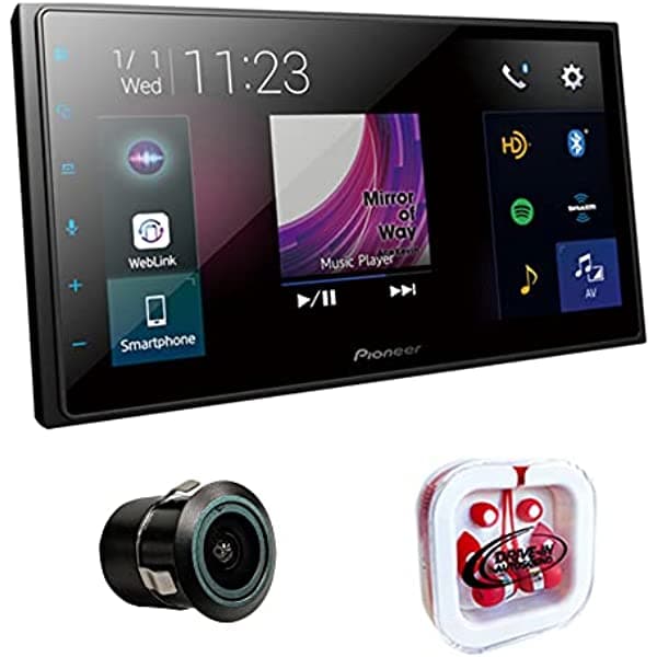 DIAS Pioneer DMH-2660NEX 6.8 Receptor Multimedia Digital Mechless y Bullet Cámara de Retroceso DMH-2660NEXBLCAM