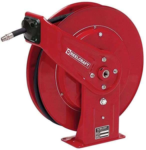 Reelcraft F7925 Olp Spring Retractable Fuel Wose Reel 3 4 X 25 '250 Psi Manguera De Combustible Incluida Red