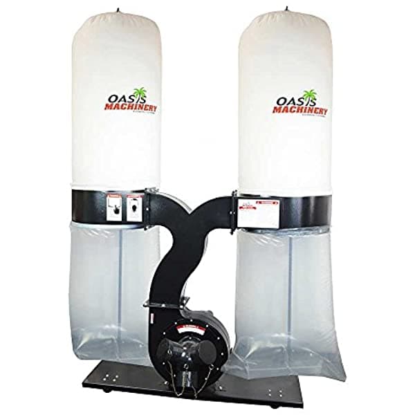 Oasis Maquinaria Dc5000 Heavy Duty 5 Hp Madera Colector De Polvo