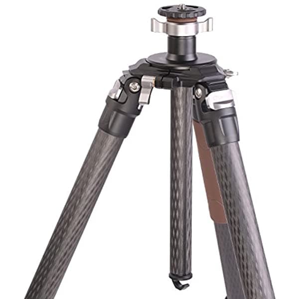 Leofoto Kit Ln-404 °C & Dc-404 °C Columna Central Sistemática Gitzo Series 5 Compatible Tazón Trípode De Fibra De Carbono Cf