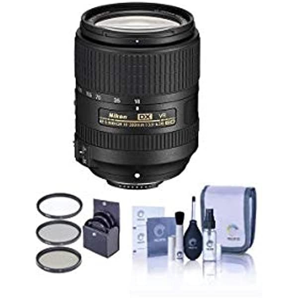 Nikon 18-300 Mm F 3.5-6.3G Ed Si Af-S Dx Nikkor Vr Lente U.S.A. Kit De Limpieza De Kit De Filtro De 67 Mm 18-300mm 2216