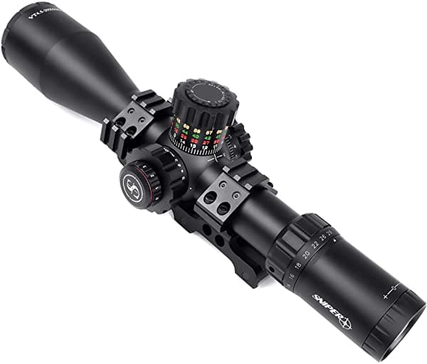 Sniper Vt 4.7-29X56 Ffp 35Mm Alcance Primer Rifle De Plano Focal Con Retículo Iluminado Rojo/Verde/Azul