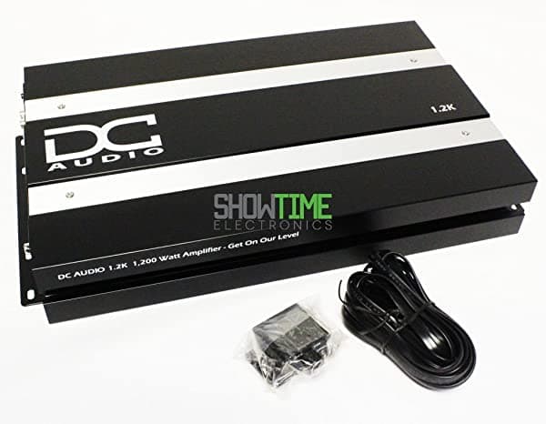 Dc Audio Dc1.2K-A3 1450W Rms 16V Mono Clase D Amplificador De Audio Para Coche/Amp+Perilla De Bajo DC Audio Monoblock Amplifiers