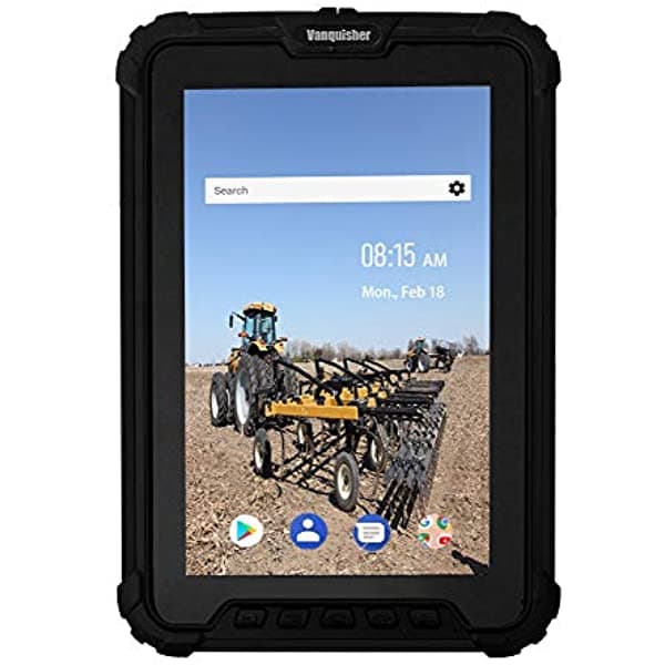Vanquisher Escáner De Código De Barras Para Tablet Android Ultrarresistente 8 Pulgadas/Ip67 Totalmente Resistente Al Agua/Integrado Zebra 2D Qr Scan Engine/Gps Para La Recopilación De Datos Empresariales X-927