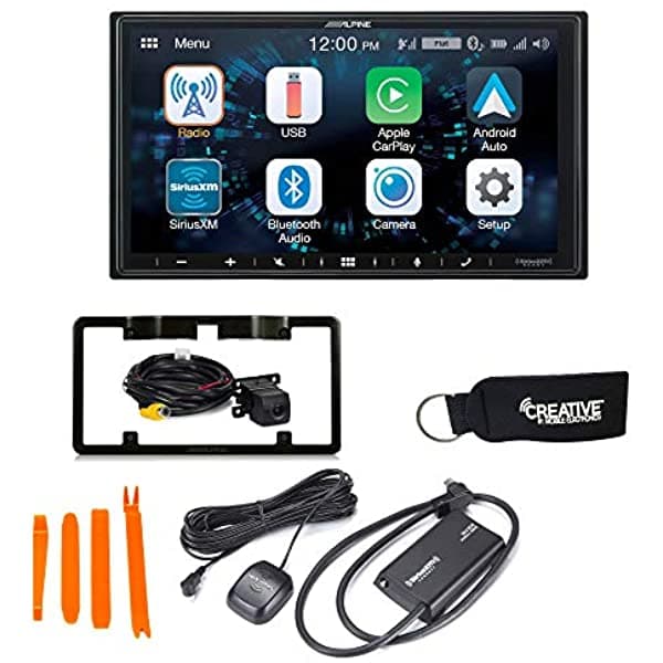 Alpine iLX-W650 Compatible con CarPlay y Android Auto - Incluye Cámara de Retroceso SXV300 Sirius XM Tuner AlpineBDL190402-04