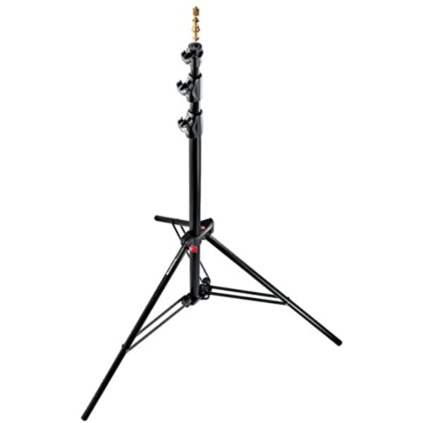 Manfrotto 1005Bac-3 9-Feet Alu Ranker Soporte Ac Con Sujeción De 3 Secciones Y 2 3-Pack (Negro)