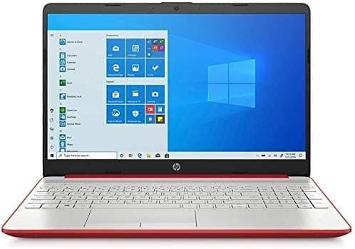 Hp Laptop Wled Hd De 15.6 Pulgadas 2021 Procesador Intel Pentium Gold 6405U 4 Gb De Ram Ssd De 128 Gb Hdmi Cámara Web Gráficos Intel Uhd 605 Bluetooth Wi-Fi Windows 10 S Rojo Accesorios Con Md HP 15 laptop