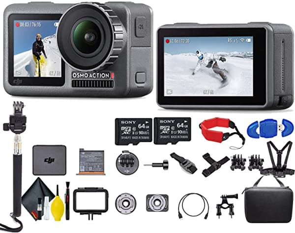 Dji Osmo Action 4K Hdr Cámara De Pantalla Dual Impermeable - Action Ii Kit 6DJIOSMACTIONP3