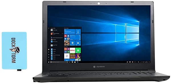 Toshiba Dynabook Tecra A50-F - Laptop Para El Hogar Y La Empresa (Intel Celeron 4205U De 2 Núcleos 4 Gb De Ram 128 Gb Ssd Intel Hd 610 15.6 Pulgadas Full Hd (1920 X 1080) Wifi Bluetooth Cámara Web Win 10 Pro) Con Concentrador