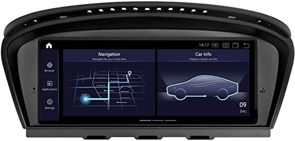 Pemp Pantalla Ips De 8.8 Pulgadas Android 10 Qualcomm 8-Core 4+64G Unidad Principal De Android Auto Carplay Para Bmw E60 E90 Ccc (2005-2010) PP-6210
