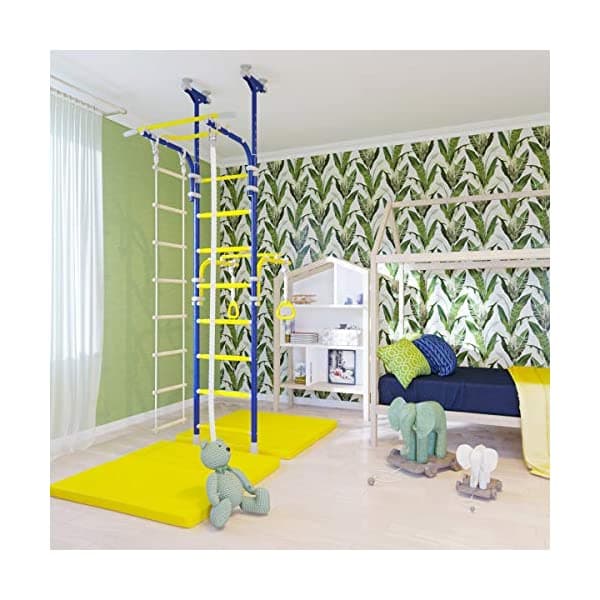 Romana Home Gym Sueco Pared Set Para Escuelas Niños Habitación - Transformer