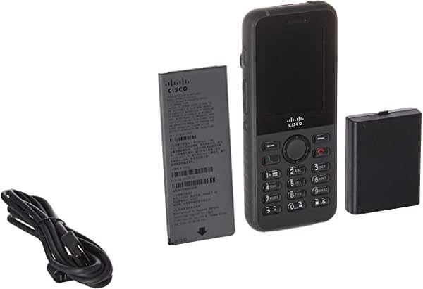 Teléfono Ip Inalámbrico Unificado 8821 De Cisco - Auricular De Extensión Inalámbrico - Interfaz Bluetooth - 2.4" Negro - 4L7883 Pn Cp-8821-K9 CP-8821-K9-BUN