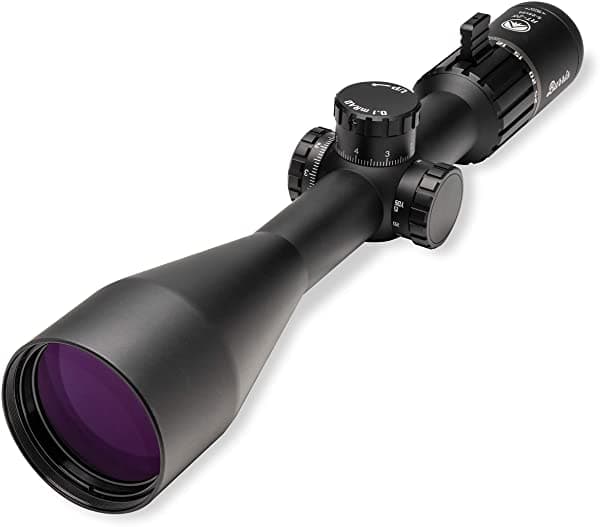 Burris Rt Serie De Larga Distancia Rifle Ajuste De Paralaje De Paralaje Y Delantero Focal Plano Scr Mil Retícula 200481