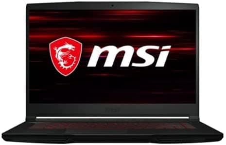 Msi 2021 - Gf63035 | Laptop Para Juegos Full Hd De 15.6 Pulgadas | Intel Core I5-10200H | 8Gb Ddr4/3200Mhz Ssd De 256Gb (Pci-E) | Negro Windows 10 Home