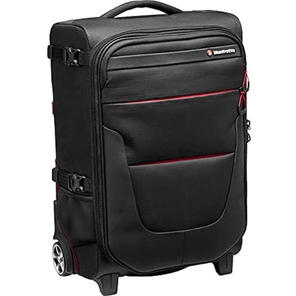 Manfrotto Reloader Air-55 Pro Luz Camara Roller Funda Para Videocámaras Dslr Cámaras Réflex Profesionales Soporta Hasta 2 Cuerpos De Cámara Con Lentes Bolsillo Para Pc De 17" Y Bolsillo Para Documentos MB PL-RL-A55
