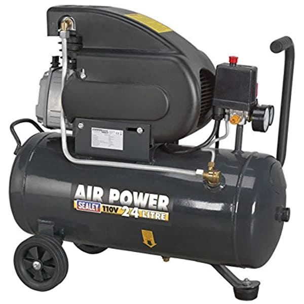 Sealey Sac2420E110V - Compresor (24 L 2 Cv 110 V)