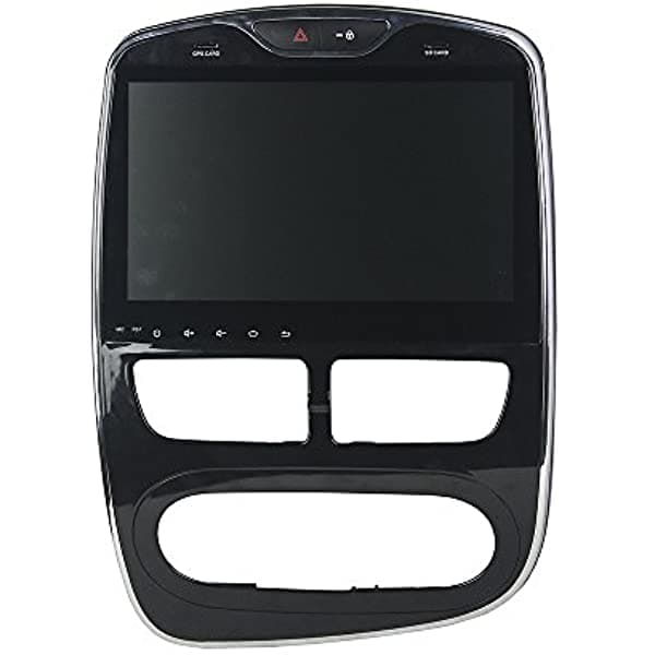 Kunfine 10.1 pulgadas Octa Core Android 8 Estéreo para auto DVD navegación GPS reproductor multimedia radios central multimedia para Renault Clio 2016 digital analógico soporta WiFi KF-V2151Q