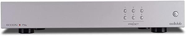Audiolab 6000N - Reproductor De Transmisión De Audio Wi-Fi Color Plateado 6000NSV