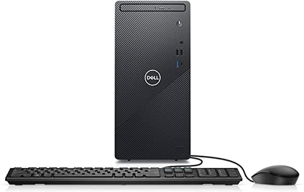 Dell Inspiron Desktop 3880 10Th Gen Intel I3 10100 8Gb Ram 256Gb Ssd Dvd+ -Rw Windows 10 Inicio