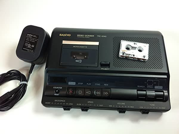 Sanyo Trc-6040 - Transcriptor De Microcasete - Negro P6Z29649F