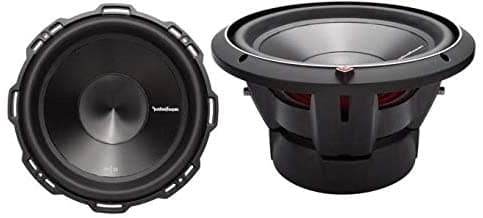 2) Rockford Fosgate P3D4-15 Subwoofer De Audio Para Coche P3D415 De 15 Pulgadas 2400 W 4 Ohm