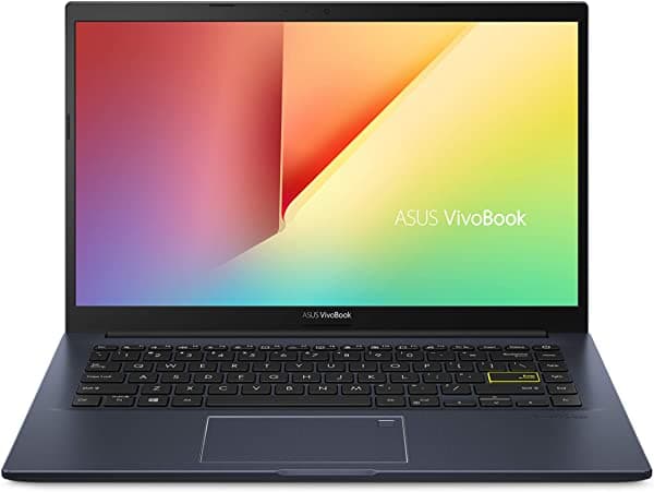 Asus Vivobook M413 14" Fhd Led Retroiluminado Delgado Y Ligero Pc Portátil Amd Ryzen 5 3500U 8Gb Ddr4 256Gb Ssd Hdmi Cámara Web Bluetooth Usb-C Kb Retroiluminado Sensor De Huellas Dactilares Windows 10 Abys Mouse Pad