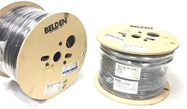 Belden 1694A Hd/Sdi 18Awg Rg6 Serial Cable Coaxial Digital De 1000 Pies Color Negro