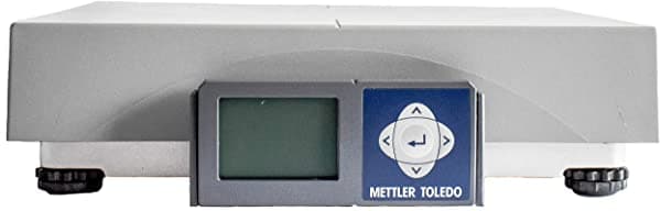 Mettler Toledo Ps60 - Báscula De Envío De 150 Libras Con Placa Abs Geocal Interfaz De Computadora Rs232 Para Uso Con Software De Manifiesto De Portador PS60/BC60