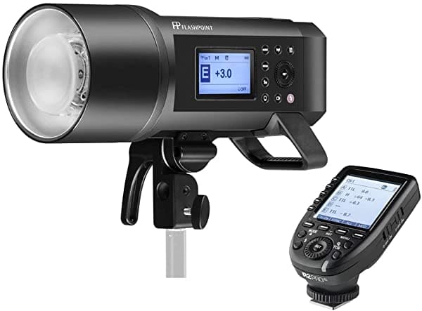 Flashpoint Xplor 600Pro Hss - Monoligodo Con Batería Y Sistema Remoto De Radio R2 24 Ghz Transmisor R2 Pro Para Canon (Montura Bowens XPLOR AD600Pro