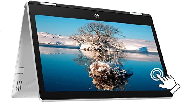 Nuevo Hp Pavilion X360 2 En 1 11.6" Hd Pantalla Táctil Convertible Business Laptop 4 Core Intel Pentium Silver N5030 4Gb Ddr4 256Gb Ssd Wifi Bluetooth Windows 10 S Plata Natural
