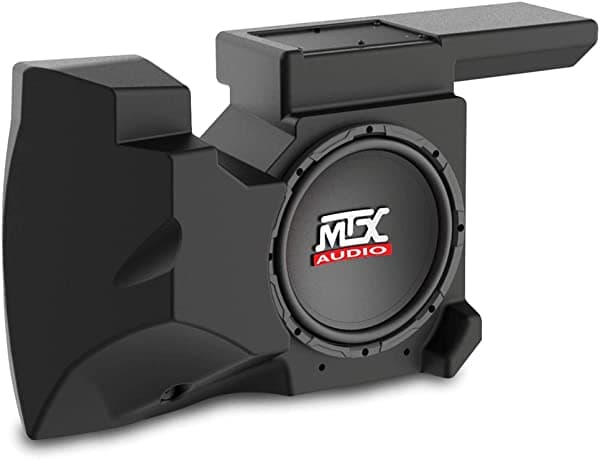 Mtx Polaris Rzr Amplificado Bajo Dash Subwoofer Carcasa Diseñado Para Polaris Rzr Xp1000 Y 900