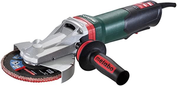 Metabo Wepbf 15-150 Quick - Molinillo De Cabeza Plana De 5.9 In - 135 Amp Con Freno Pala Sin Bloqueo Electrónica (613085420 15-150 Quick) Amoladoras De Cabeza Plana