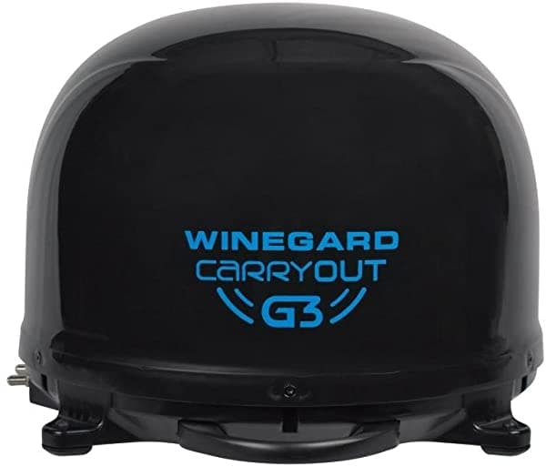 Winegard Gm-9035 Negro Carryout G3 Rvsatellite Antena GM-9000