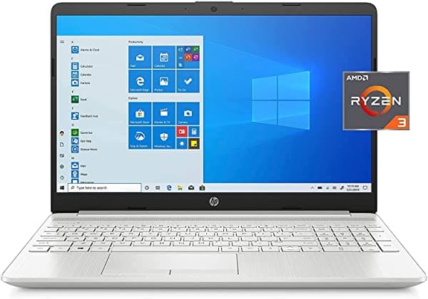 HP 15.6" HD Micro-Edge WLED Retroiluminado Notebook AMD Ryzen 3 3250U hasta 3.5GHz 16GB DDR4 512GB PCIe SSD Webcam Bluetooth WiFi HDMI Windows 10 Compatible con Google Classroom Abys Mouse Pad 15-gw